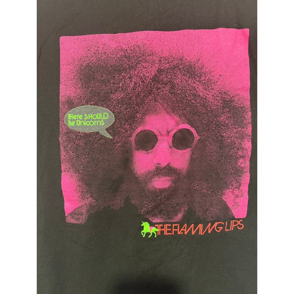 The Flaming Lips Tour 2017 Concert Tour Tee Shirt Mens Medium Tultex - Picture 2 of 8